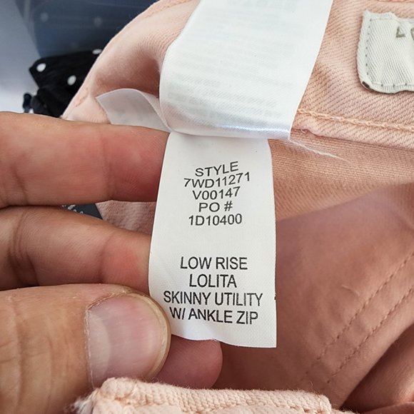 Women's NWT Express Low Rise Skinny Lolita 8/29A Jeans - Picture 8 of 8